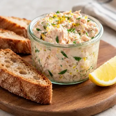 Rillettes de thon : recette facile et crémeuse