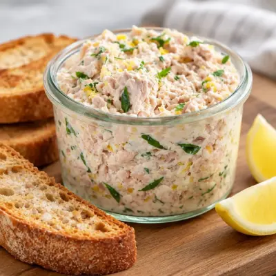 Rillettes de thon : recette facile et crémeuse