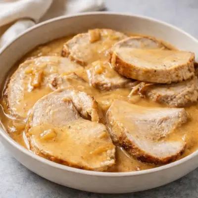 Recette rôti de porc en cocotte moutarde et miel
