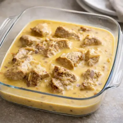 rouelle de porc au lait de coco cookeo : tendre et crémeuse
