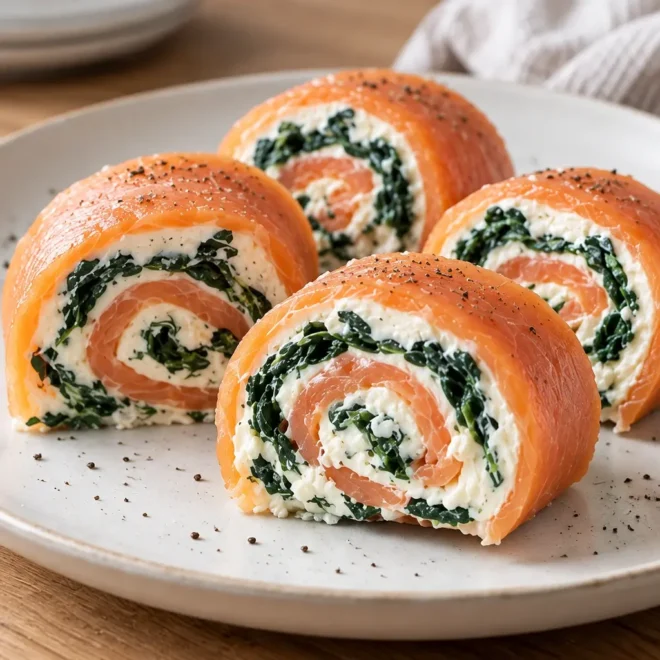 Roulé de saumon recette facile et fraîche