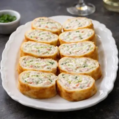Roulés briochés au saumon fumé : moelleux et faciles