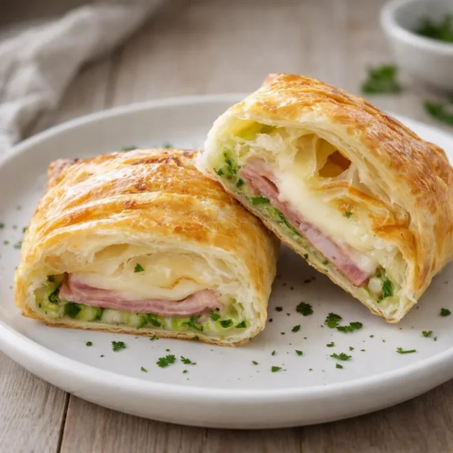 Rustici aux courgettes et prosciutto cuit (20 min)