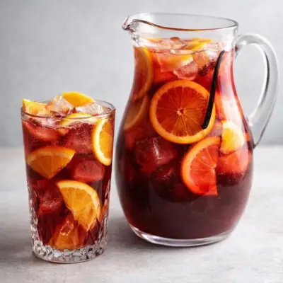 Recette sangria espagnole maison au vin rouge