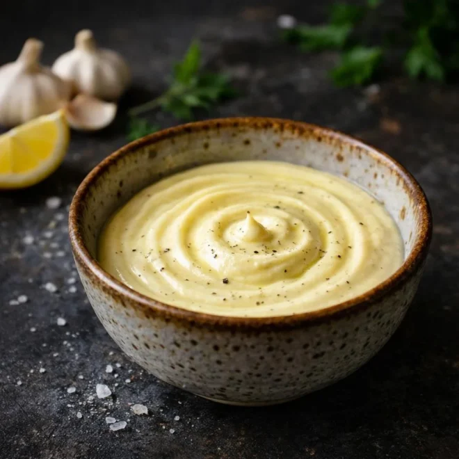 Sauce aïoli marseillaise maison : crémeuse et facile