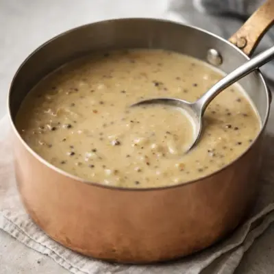 Sauce au poivre crémeuse : la recette parfaite