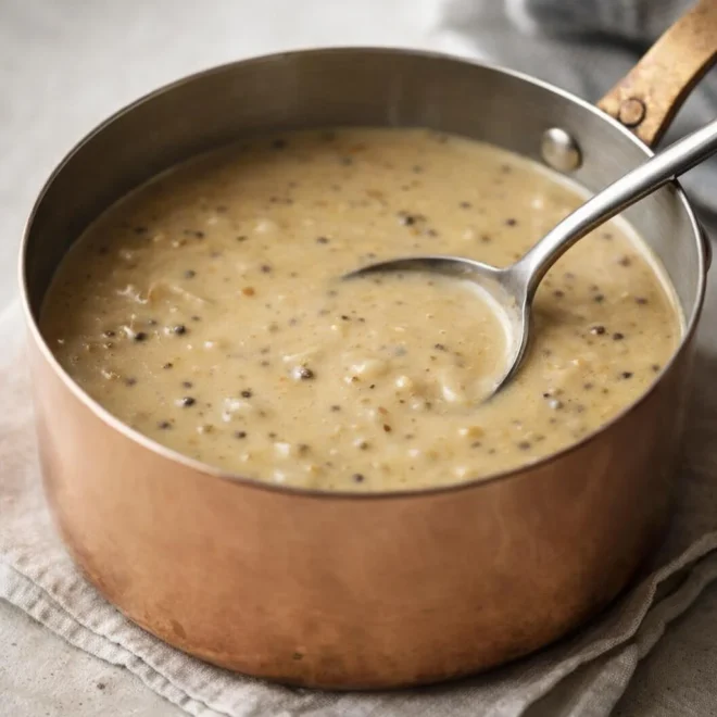 Sauce au poivre crémeuse : la recette parfaite
