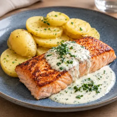 Saumon à la crème : recette facile au citron