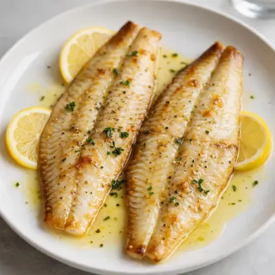 Recette sole meunière au beurre citronné
