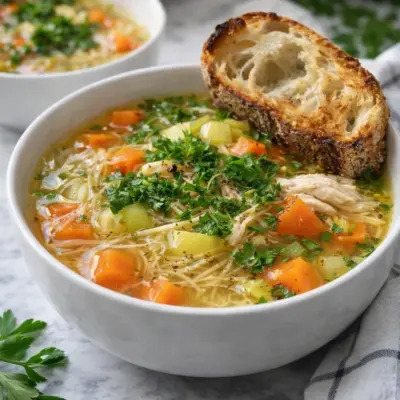 Soupe de vermicelles façon grand-mère : recette facile