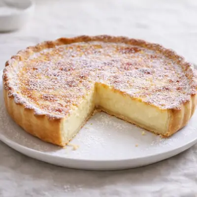 Recette tarte à la crème : pâte croustillante