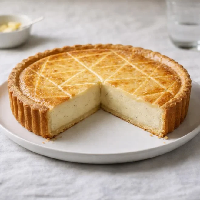 Tarte aux petits-suisses vanillée : crousti-fondant