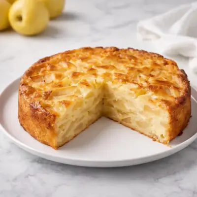 Recette tarte aux pommes ultra crémeuse