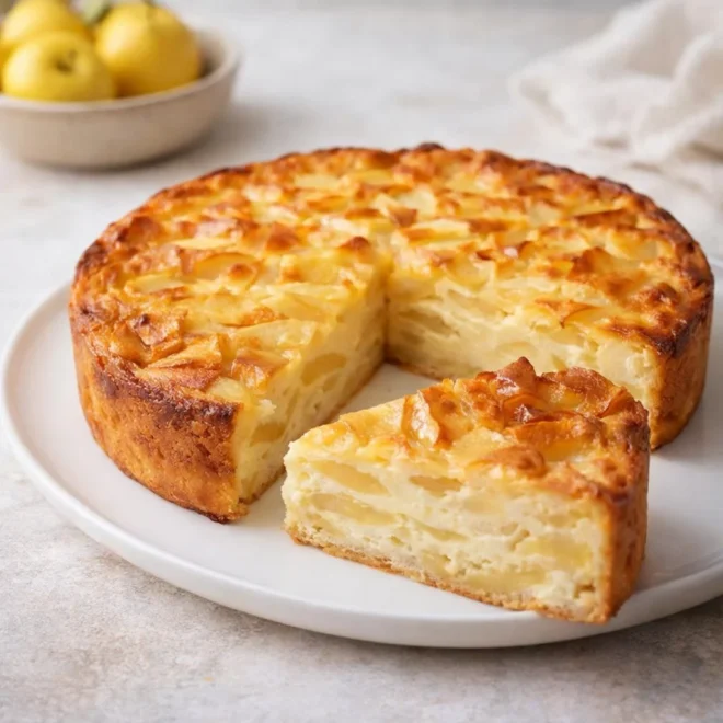 Recette tarte aux pommes ultra crémeuse (facile)