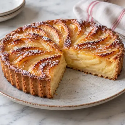 Tarte normande aux pommes : recette facile