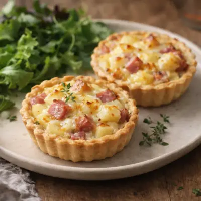 Recette tartelettes façon tartiflette : légères