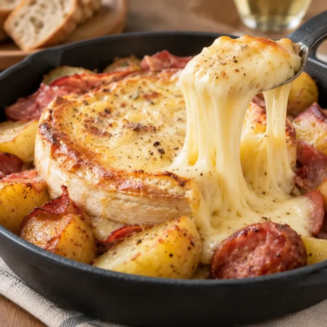 Tartiflette recette facile au reblochon