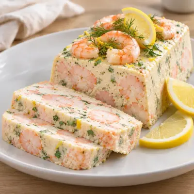 Terrine de crevettes : recette froide facile