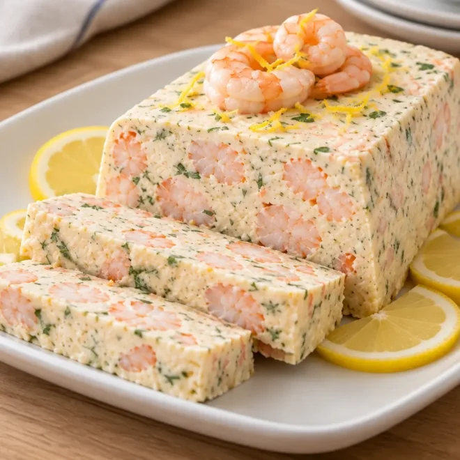 Terrine de crevettes : recette froide au citron
