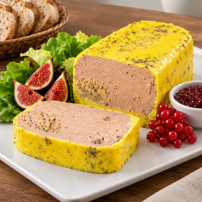 Terrine de foie gras de canard mi-cuit facile