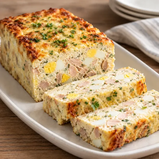 Terrine de thon aux œufs facile et moelleuse