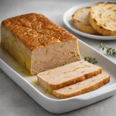 Terrine de foie gras au cognac : épices douces