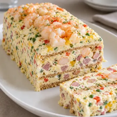 Terrine froide crevettes : recette facile