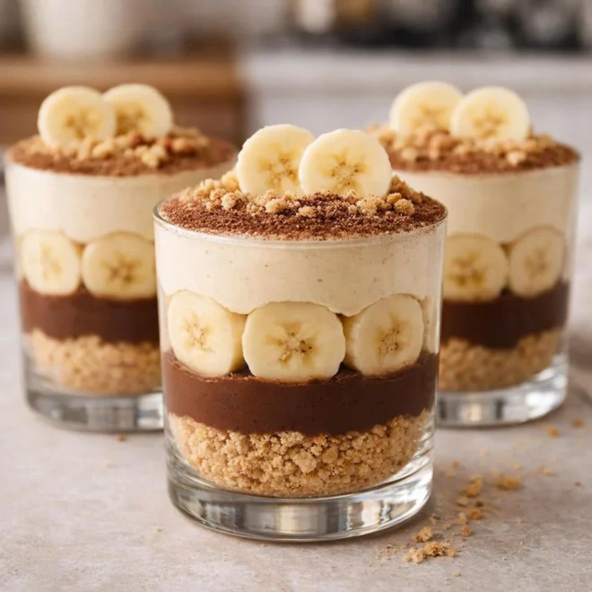 Tiramisù banane pâte à tartiner : facile et sans cuisson