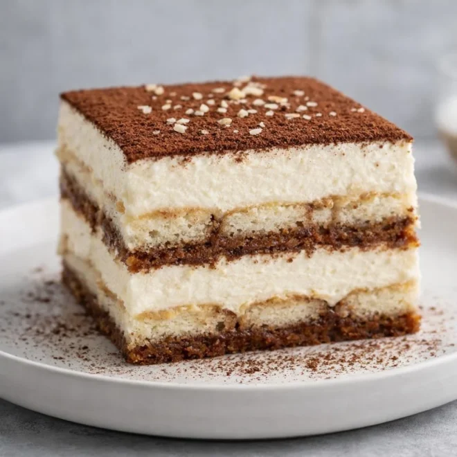 Recette tiramisu mascarpone café : crémeux & sans cuisson