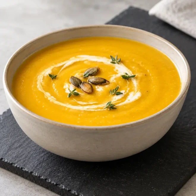 Velouté de potiron : recette lisse et onctueuse