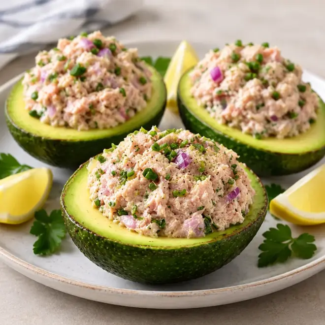 Avocats farcis au thon : recette facile et fraîche