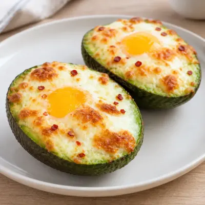 Avocats gratinés aux œufs faciles et fondants