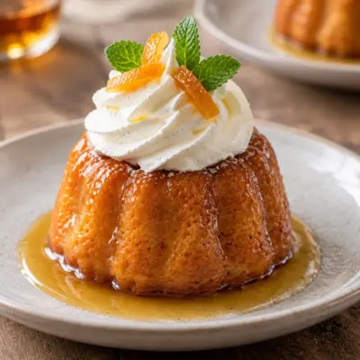 Baba au rhum individuel facile et moelleux