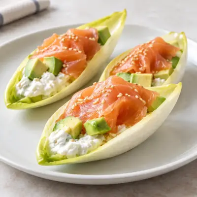 Barquettes d’endive recette facile et fraîche