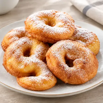 Beignets aux pommes : recette facile et dorée