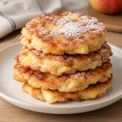 Beignets aux pommes faciles et moelleux
