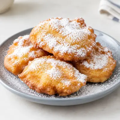 Beignets aux pommes faciles et croustillants