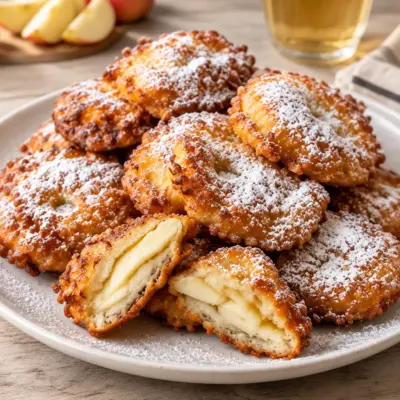 Beignets bretons aux pommes faciles et dorés