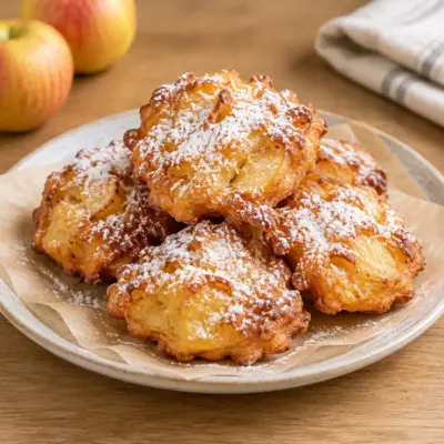 Beignets de pommes faciles et dorés