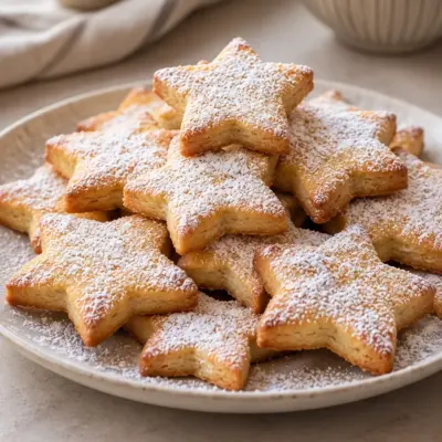 Biscuits étoilés aux épices de Noël faciles
