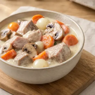 Blanquette de veau traditionnelle facile