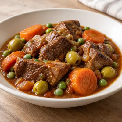 Bœuf braisé en ragoût facile et fondant