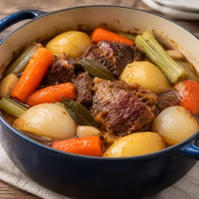 Bœuf braisé recette facile en cocotte