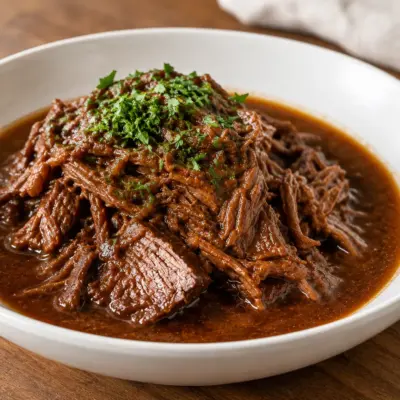 Bœuf effiloché recette facile à la bière