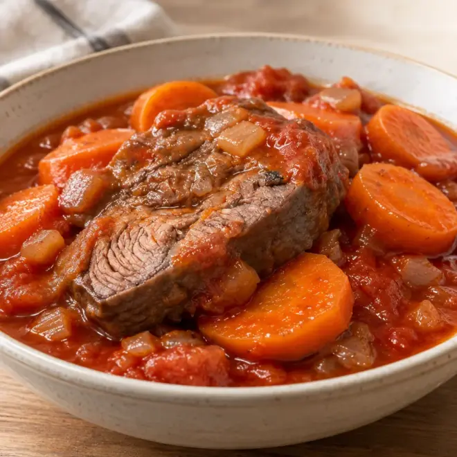 Bœuf mijoté recette facile en cocotte