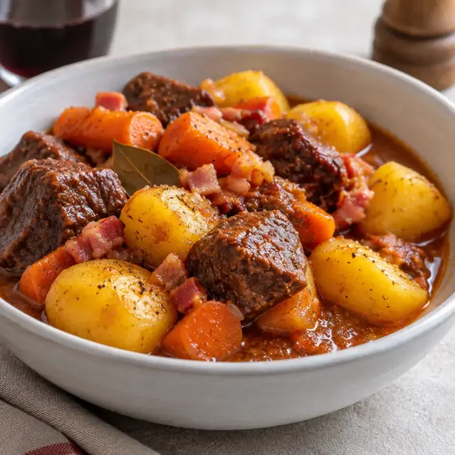 Bœuf mode recette fondante en cocotte