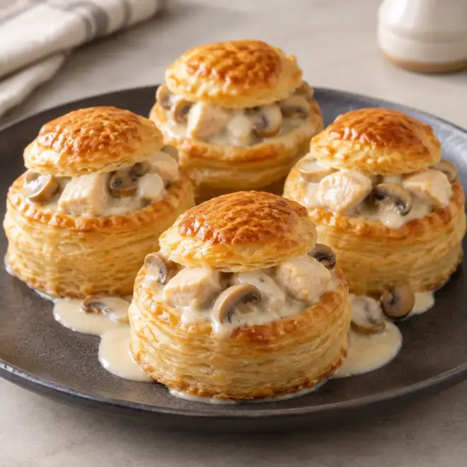 Bouchées à la reine recette au poulet