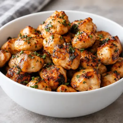 Bouchées de poulet recette facile à la poêle
