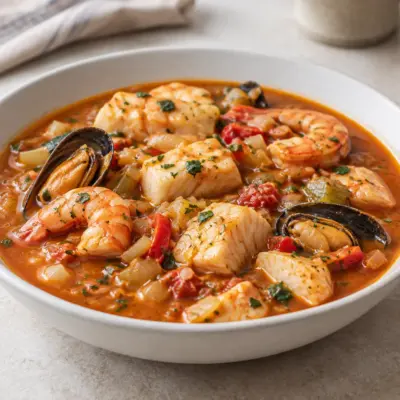 Bouillabaisse recette provençale aux fruits de mer