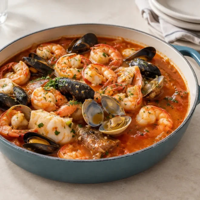 Bouillabaisse recette provençale aux fruits de mer